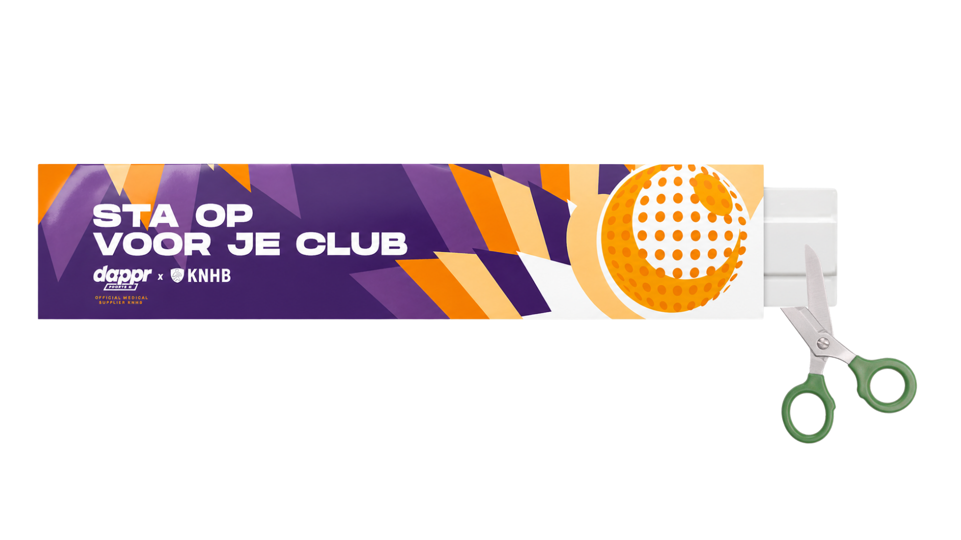 Sta op voor je club: dappr x KNHB supporter strip